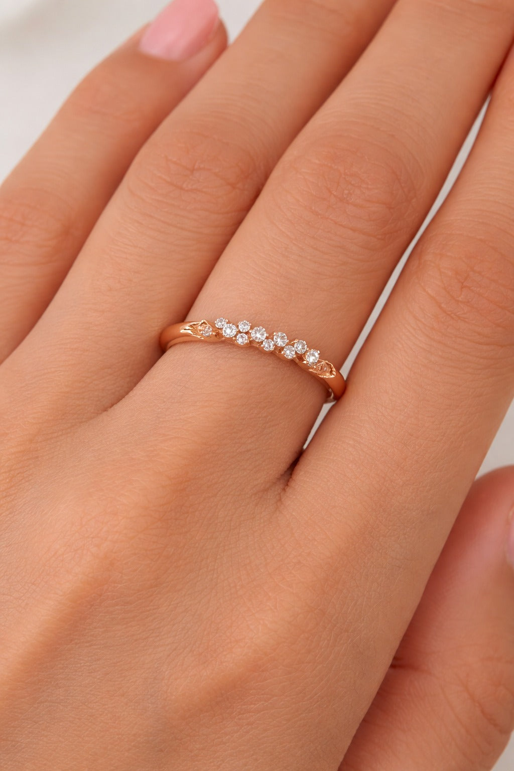 Lumina Curve Ring
