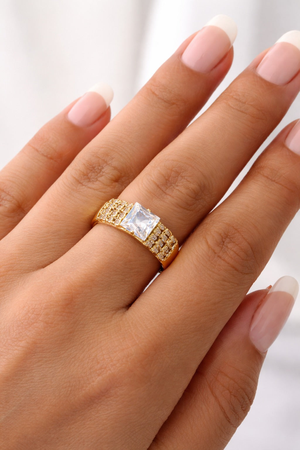 Eternal Love Square Ring
