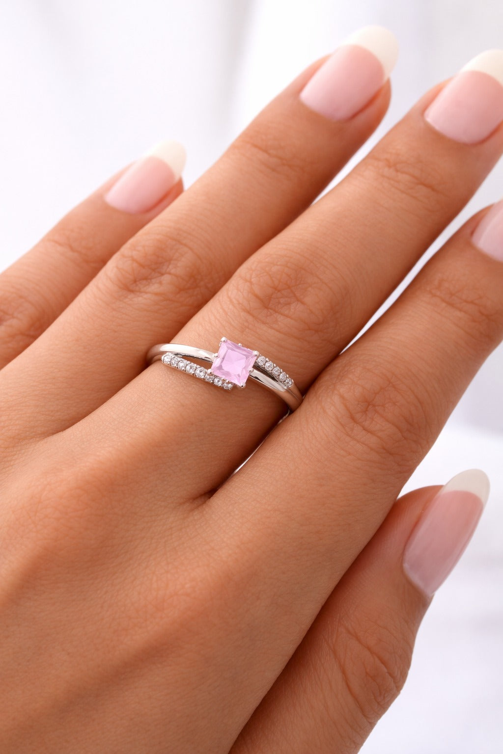 Imperial Square Spark Ring